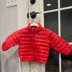 Patagonia Vibrant Red Quilted Jacket